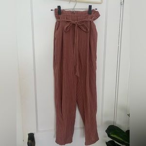 Paper bag pants